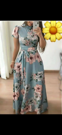Crepe Style Gown 